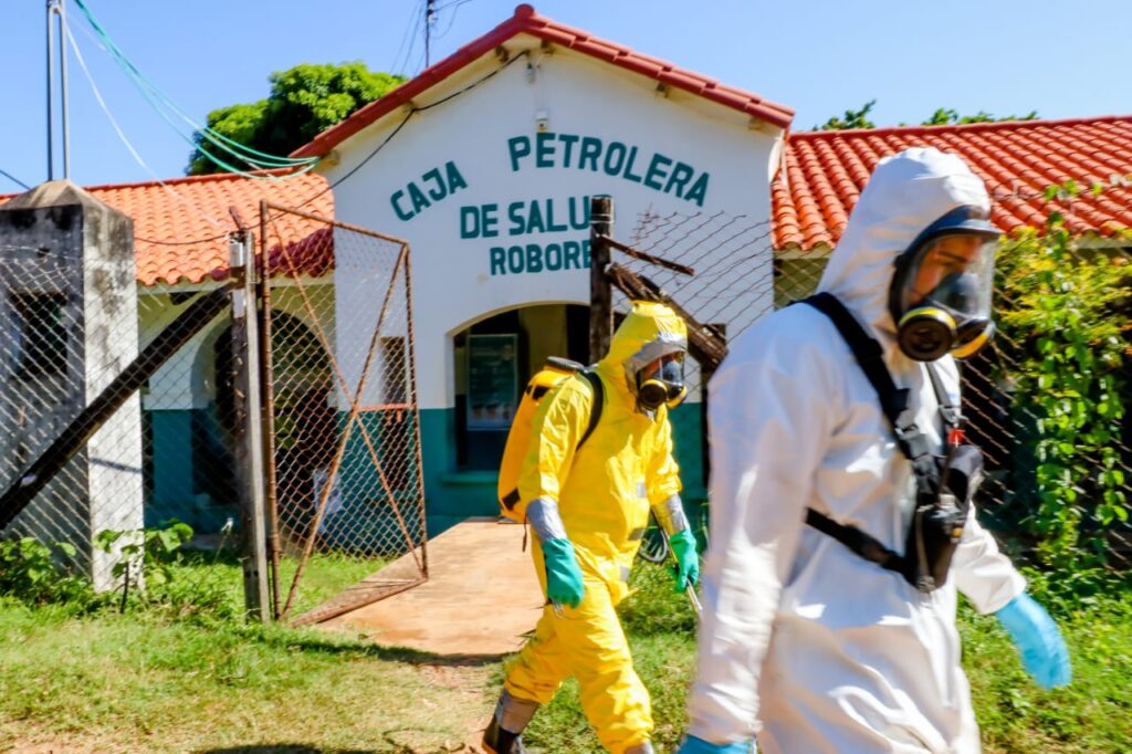 UMEC-YPFB descontaminó y entregó equipos en San José, Roboré y Puerto Suárez 2 YPFB 3