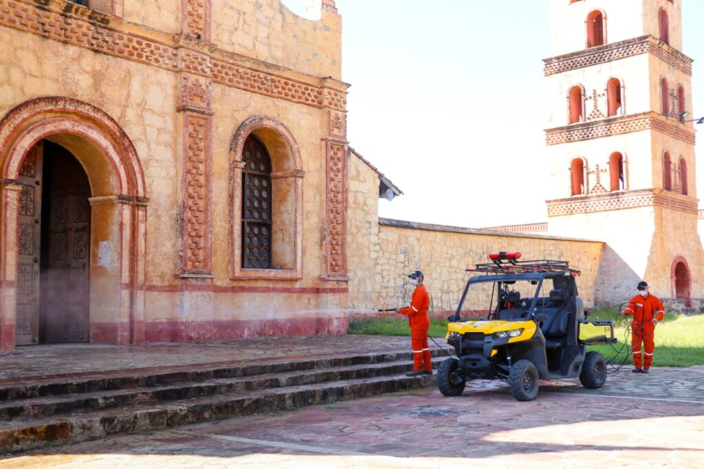 UMEC-YPFB descontaminó y entregó equipos en San José, Roboré y Puerto Suárez 1 YPFB 5