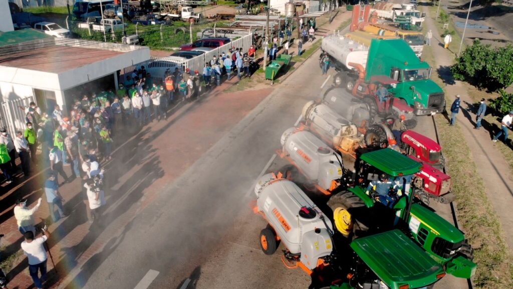 Se pone en marcha plan de desinfección de la ciudad 1 ruben 1