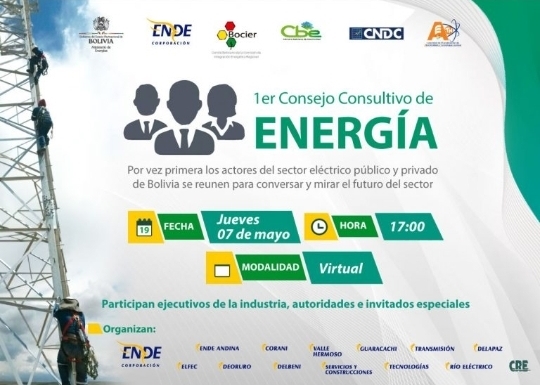ENDE convoca a consejo consultivo y a expertos del sector eléctrico 2 CRE 3