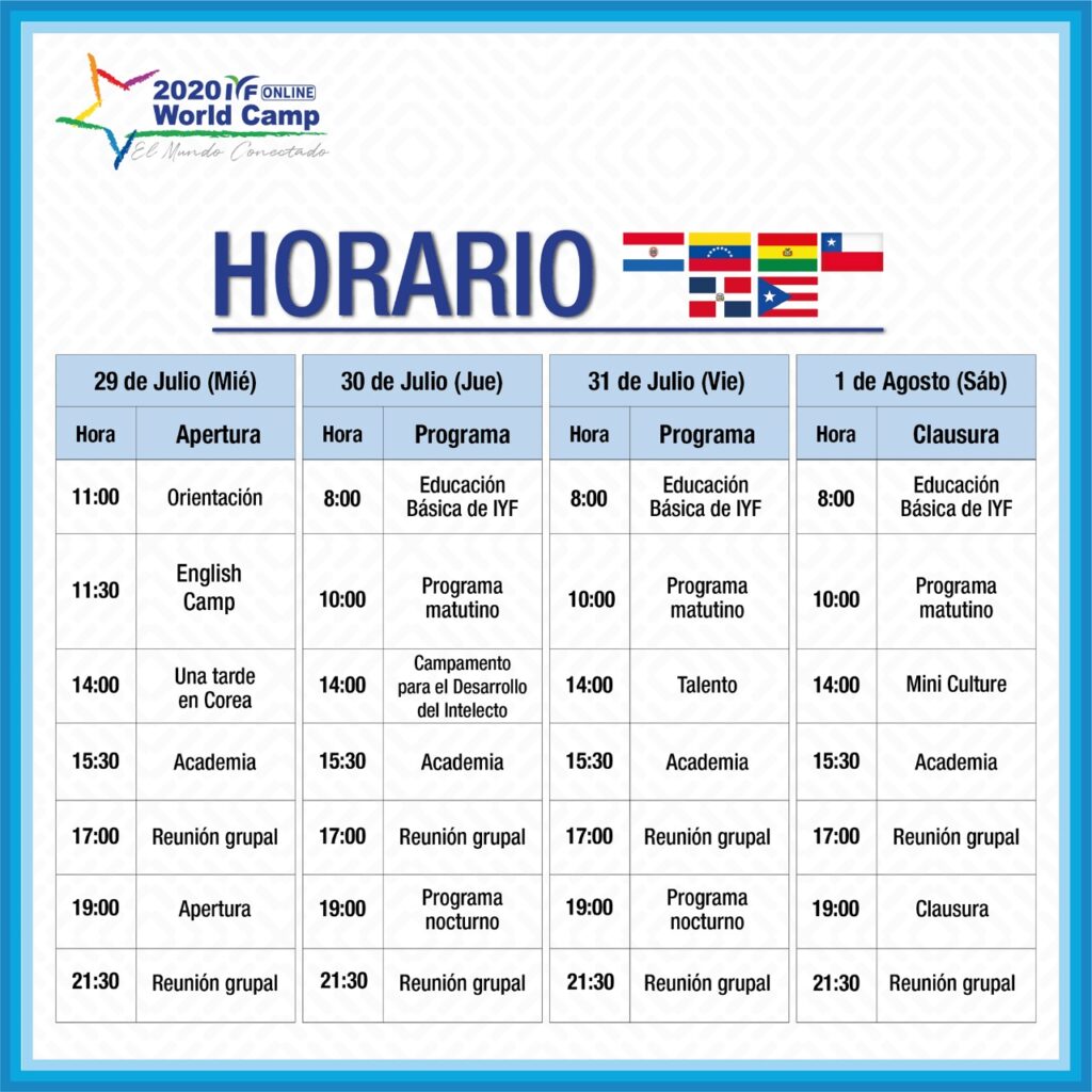 HORARIOS