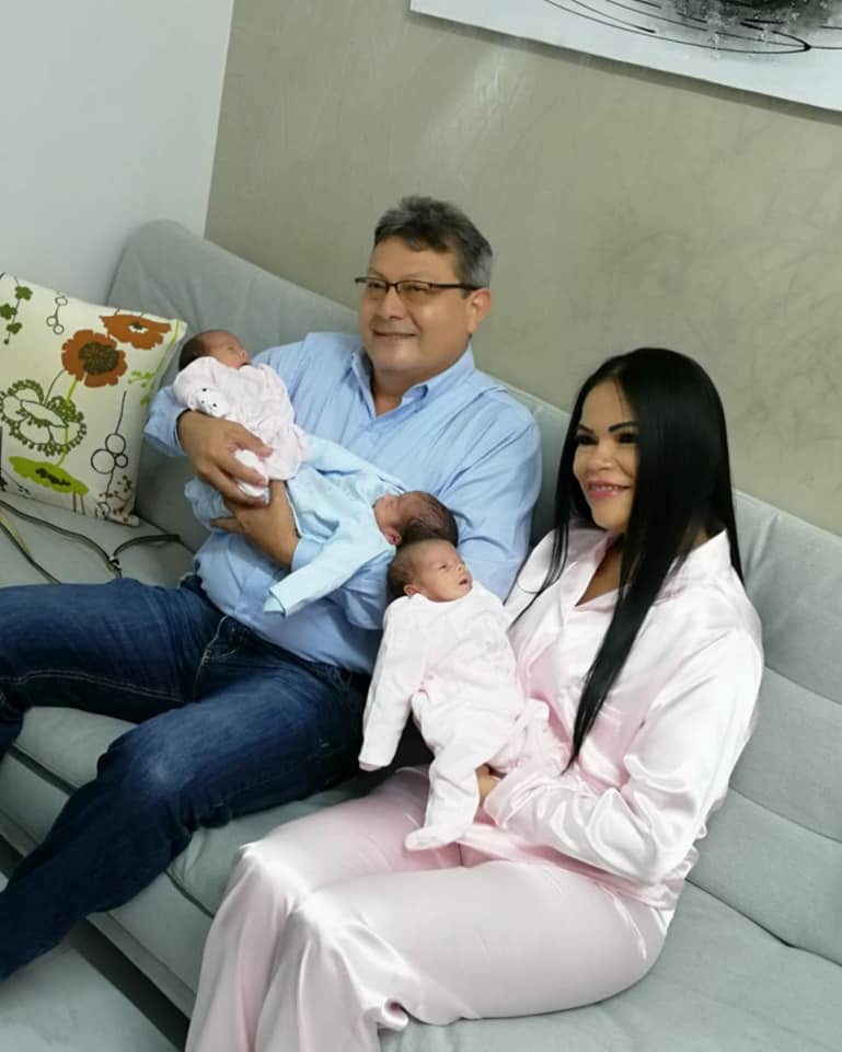 Trillizos alegran la vida de Teófilo Caballero y Fátima Eyzaguirre 3 TRILLIZOS 3