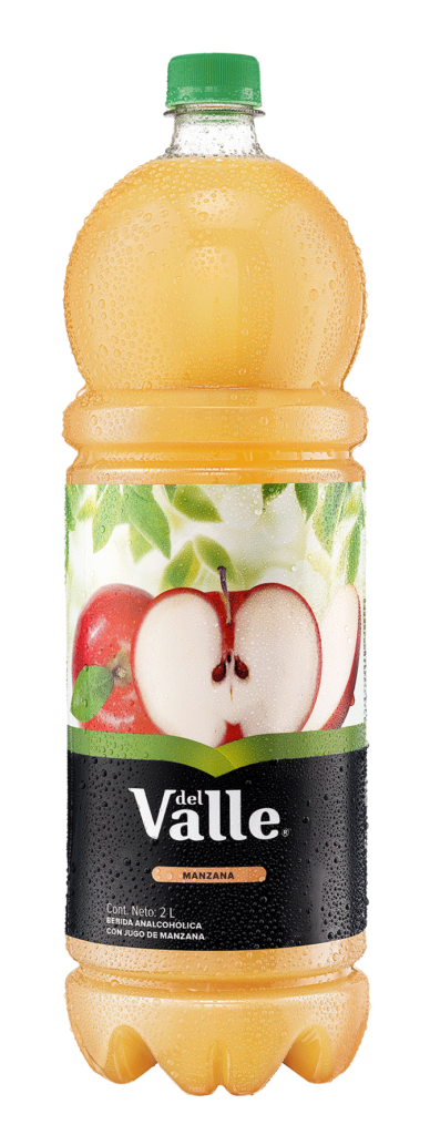 Del Valle, más cerca de los bolivianos que nunca 1 Botella final Manzana DV PET