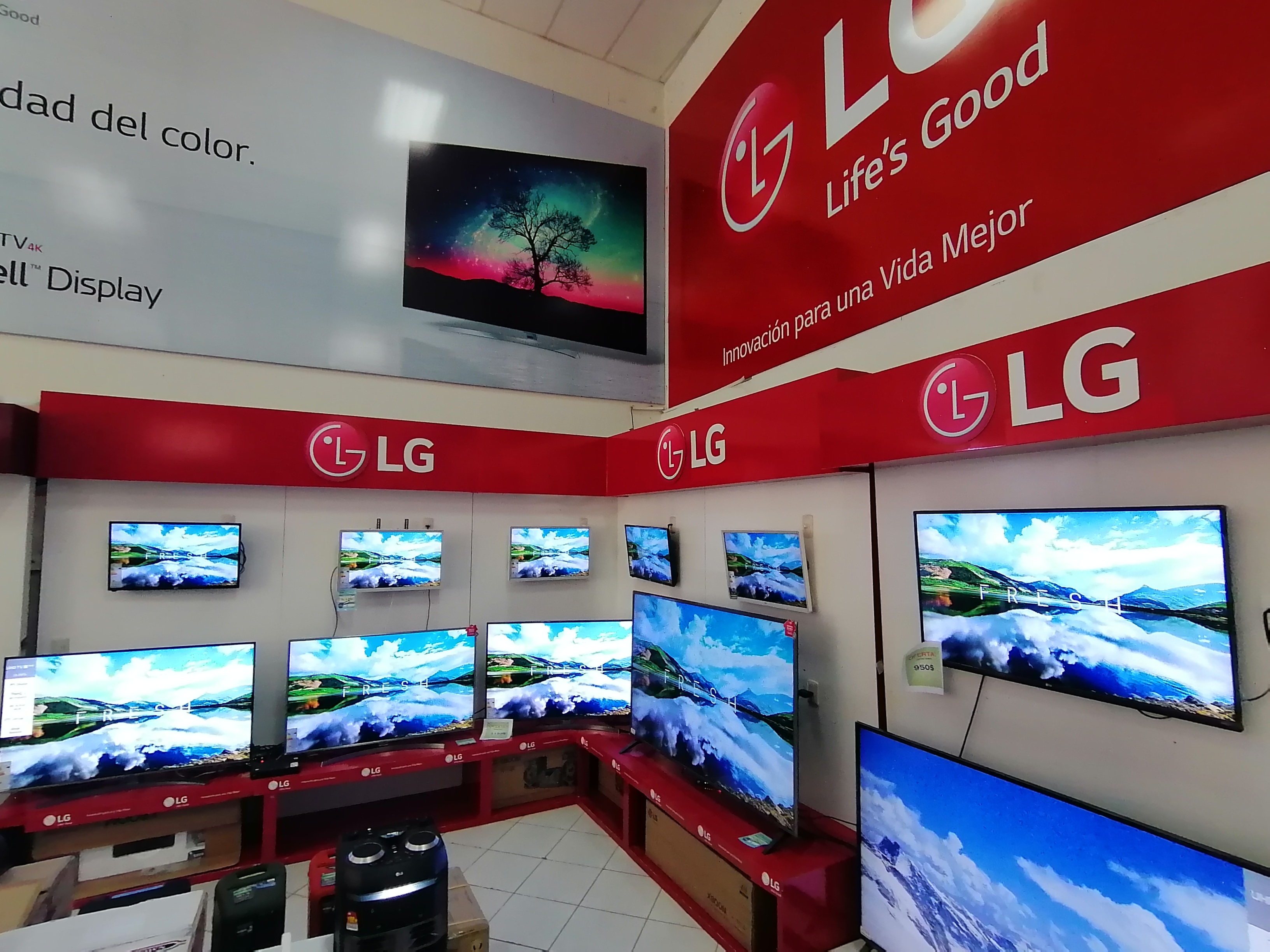 LG se une al Black Friday en Santa Cruz con rebajas de hasta 30