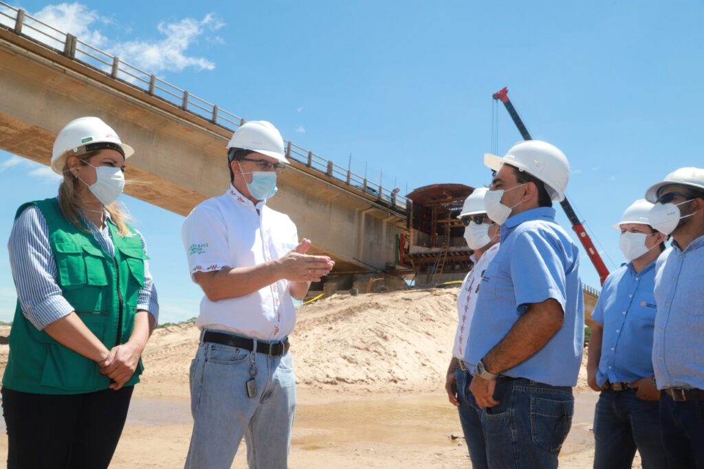 Urubó: obras del puente paralelo al Mario Foianini tienen un avance del 50% 1 puente