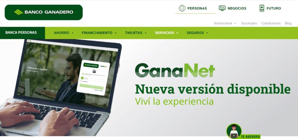 Banco Ganadero lanza una nueva versión de GanaNet con más funciones y gráfica más intuitiva 1 GANADERO 1