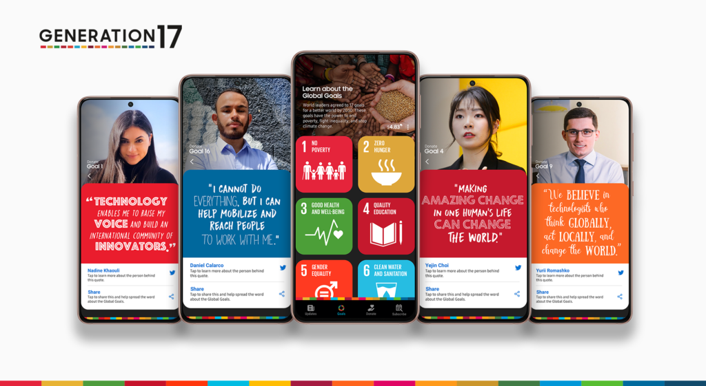 Samsung y el PNUD dan la bienvenida a cinco Jóvenes Líderes para ampliar su compromiso con los Objetivos Globales 1 CHICOS 2