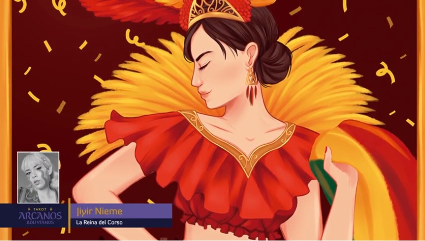CAF presenta muestra que explora el Tarot desde una perspectiva boliviana 2 seis