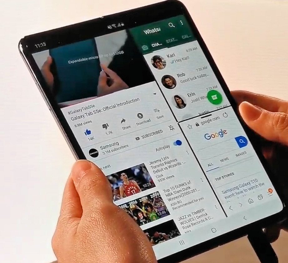 Galaxy Z Fold2: el celular que permite ver tres aplicaciones al mismo tiempo en una gran pantalla 1 CELU 2