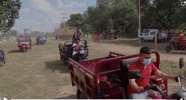 Jhonny cambia las carretas por motochatas para el recojo de basura; descansarán los caballos 2 JONI 2