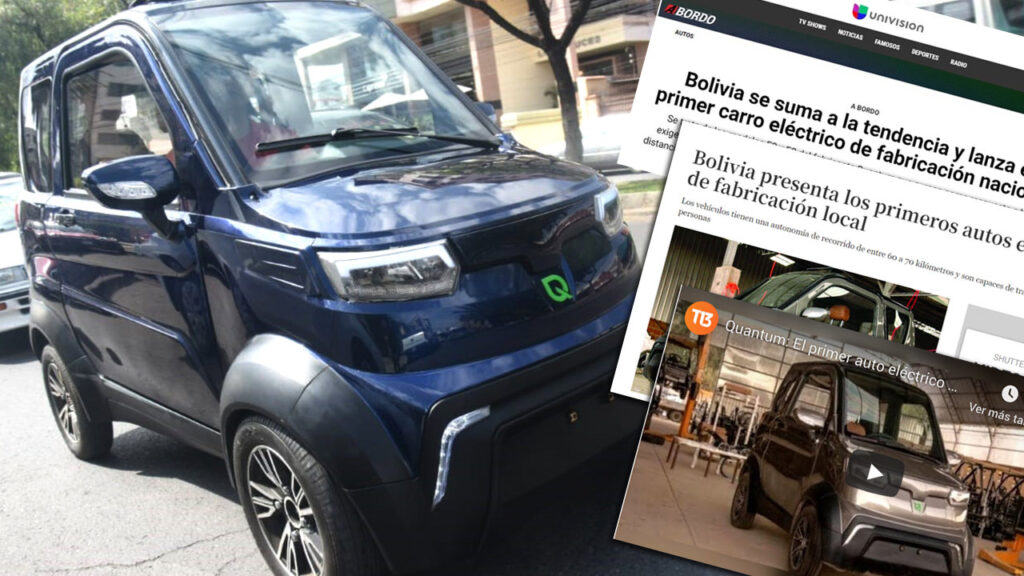 Los autos eléctricos bolivianos Quantum también se producirán en México 1 AUTO 1