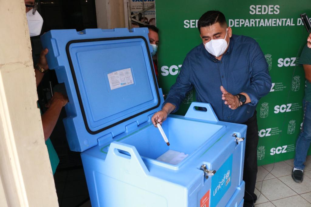 Distribuyen más de 350 mil vacunas para el “Vacunatón" departamental 1 VACUNA 2