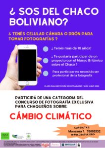 Chaqueños convocados a participar en el concurso de fotografía Naturaleza, Sociedad y Clima 3 FOTOS 1