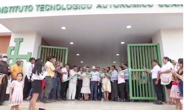 En Guarayos abren el Instituto Tecnológico y apuestan a que sea semillero de talento humano de la región 1 INAUGU
