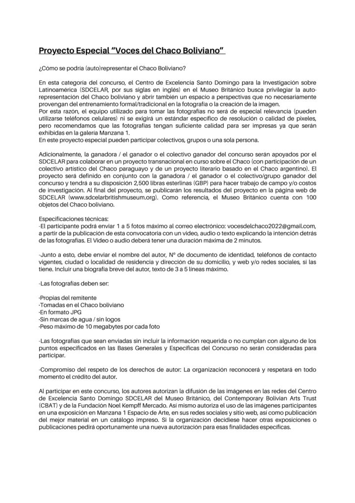 Chaqueños convocados a participar en el concurso de fotografía Naturaleza, Sociedad y Clima 4 concurso