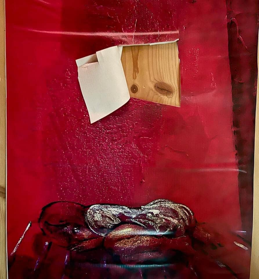 Pinturas de Ejti Stih que iban a ser exhibidas en Europa, “acuchilladas” por agentes antinarcóticos 3 PINTU AC
