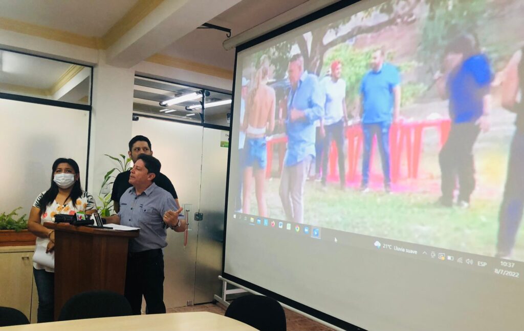 Video pone al descubierto que el vínculo del acusado de narco no solo era con el hijo de Jhonny; piden investigar a UCS 1 MIGUEL