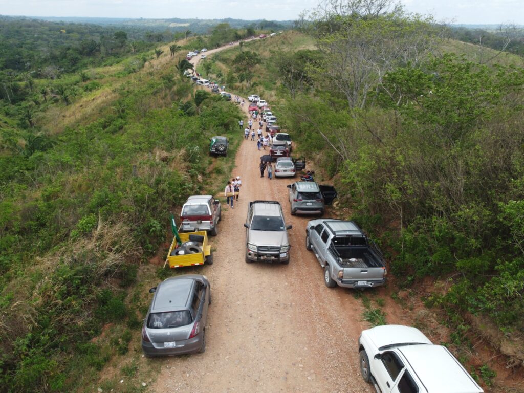'Caravana en Defensa del Agua' planta un mojón centinela en los acuíferos lUCPN Güendá - Urubó 2 2087099d f133 4a10 b840 1511ff86dc83