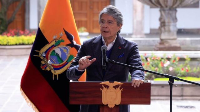 El expresidente de Ecuador, Guillermo Lasso.