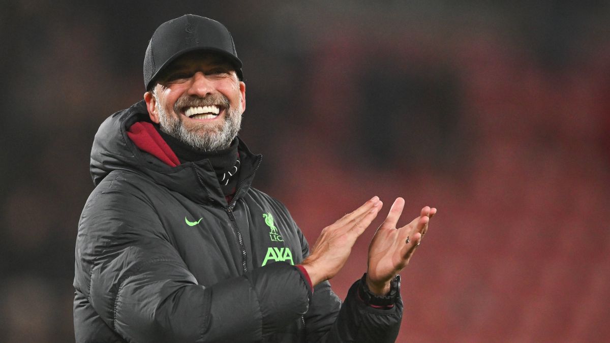 Klopp: "No volveré a un club inglés ni muerto de hambre" 1 Jürgen Klopp, feliz tras un triunfo del Liverpool