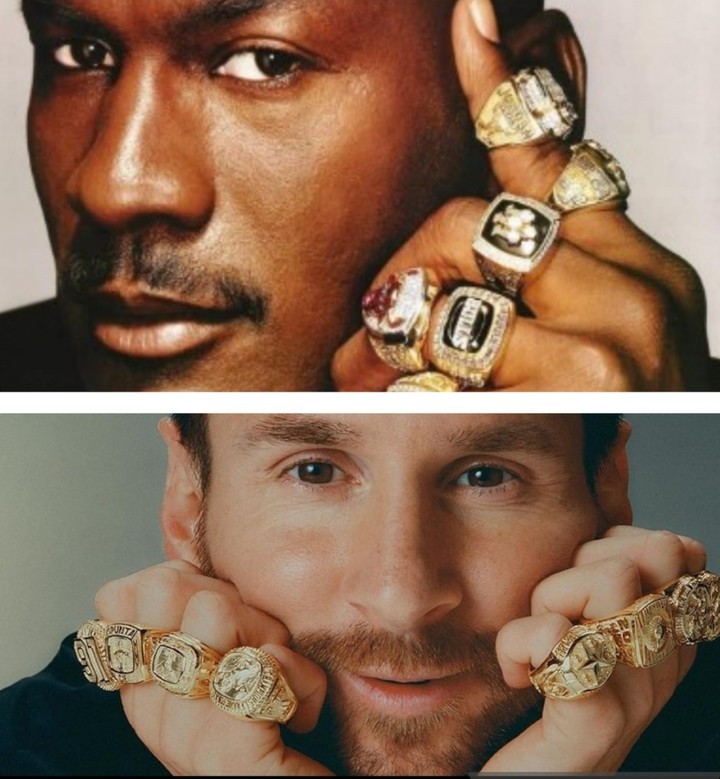 Lionel Messi en modo Jordan: el regalo sorpresa que recibió por su octavo Balón de Oro 1 Messi y Jordan