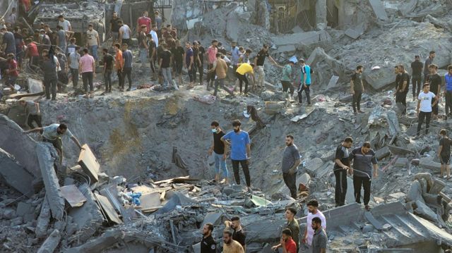 Israel confirma un ataque a un campo de refugiados de Gaza y mata a jefe de Hamás 3 Gaza