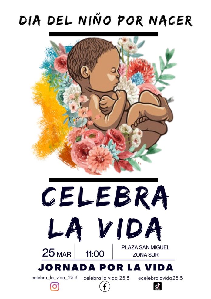 Centro de Ayuda para la Mujer anuncia las Jornadas por la Vida 1 Celebra la Vida 01 696x985 1