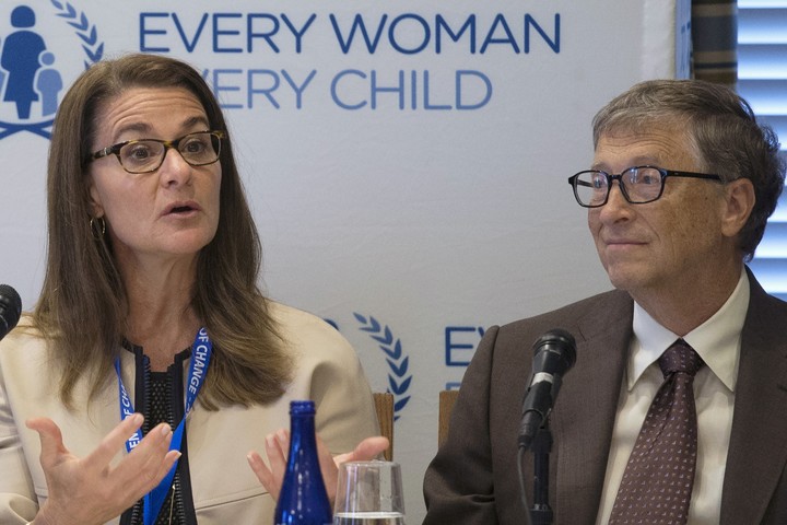 Bill Gates, enamorado de nuevo dos años después de su divorcio de Melinda 1 En otros tiempos, junto con Melinda. Foto REUTERS