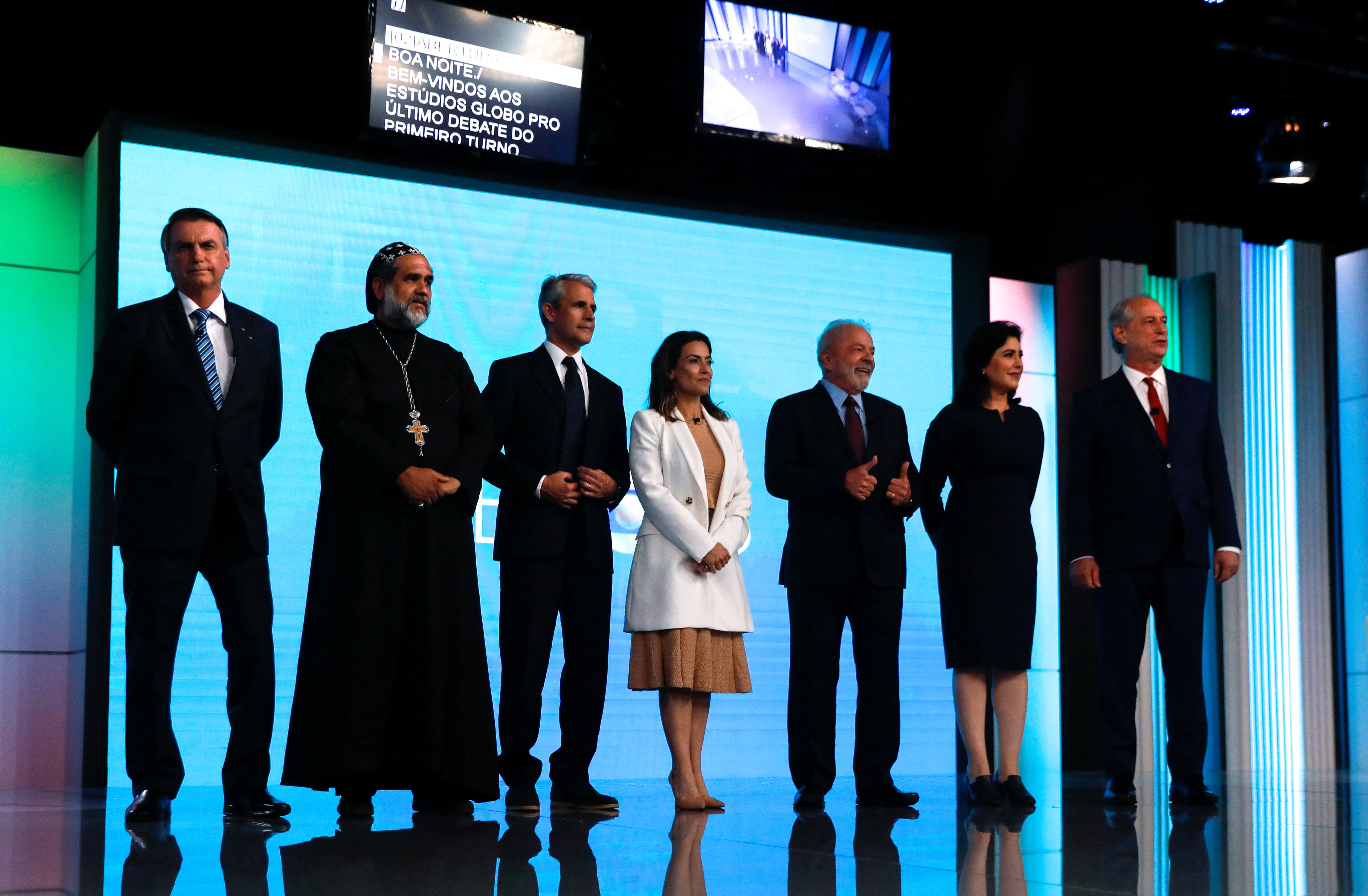 El panel completo de los candidatos presidenciales para las elecciones en Brasil  REUTERS/Ricardo Moraes