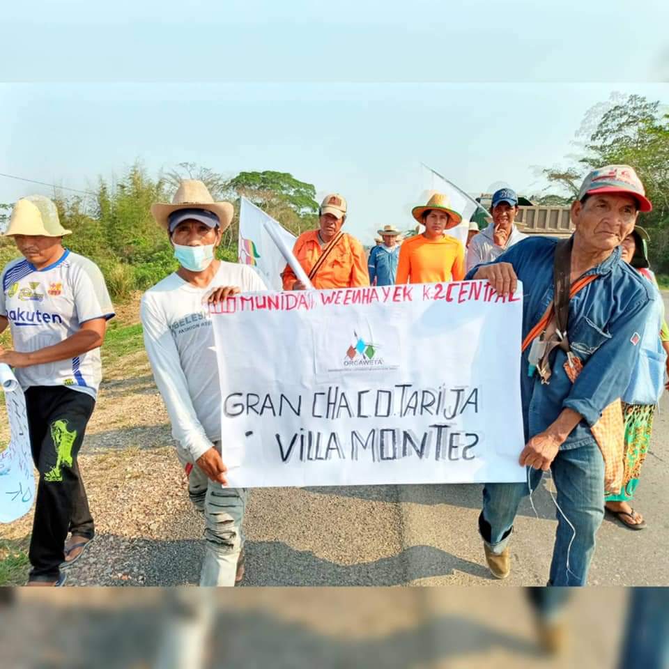 Once días de marcha: indígenas presentan malestares y cansancio 1 fbimg1630772681208 411457 4BB2