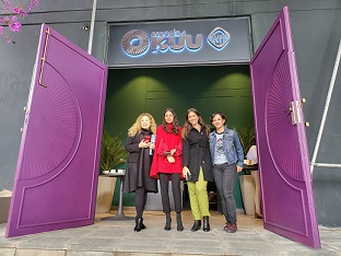 INTI impulsa el multiespacio escénico KÚU en La Paz, un hub cultural de clase mundial 1 Claudia Gaensel Natalia Rubin de Celis Sofia Petignat Gabriela Claros