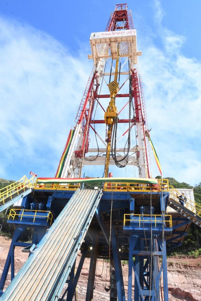 CHUQUISACA: YPFB inicia exploración del pozo Itacaray y espera 2,6 TFC de gas 1 Itacaray20X120torre