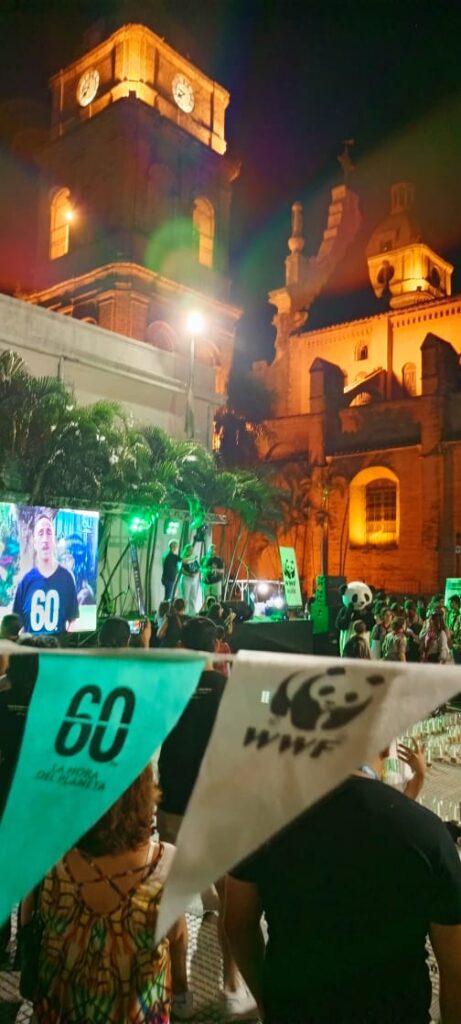 "Hora del Planeta": un apagón en la Manzana 1 para fomentar el cuidado del medio ambiente 1 hora 4