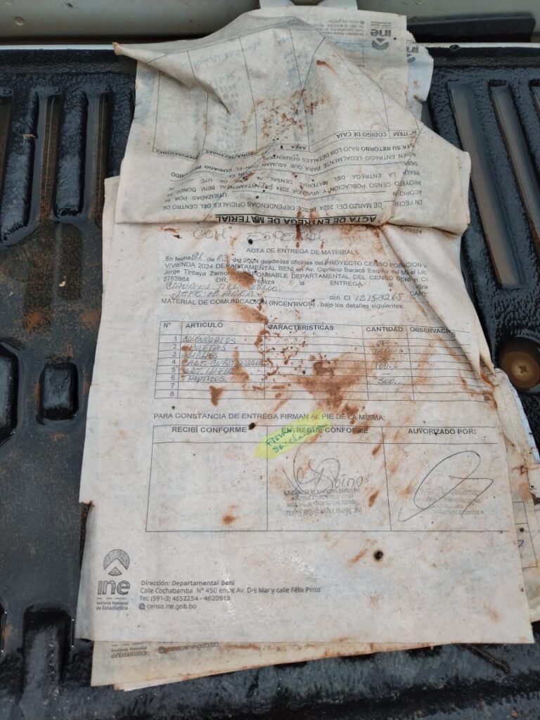 El TIPNIS se quedó sin material censal; lo destruyó el río 2 rio 5