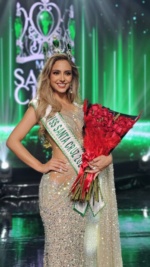 La favorita Olga Chávez se hace de la corona Miss Santa Cruz 2024 2 MISS 1
