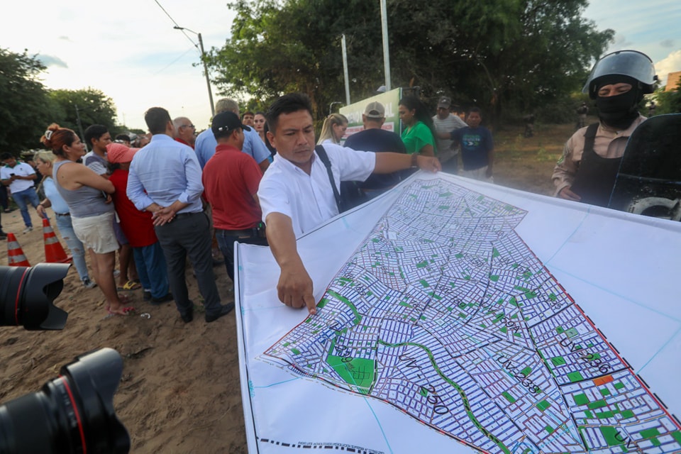 La alcaldía impulsa la recuperación de terrenos municipales para evitar sean avasallados 2 VERDE 3