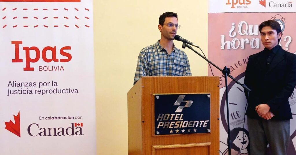 Ipas Bolivia promueve la autonomía corporal y reproductiva con la campaña "¿Qué hora es?" 1 CHICO 1