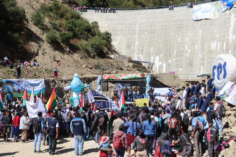 En Chuquisaca se destina Bs 1.448 millones para agua de consumo humano y agropecuario 1 CHIQUI 2