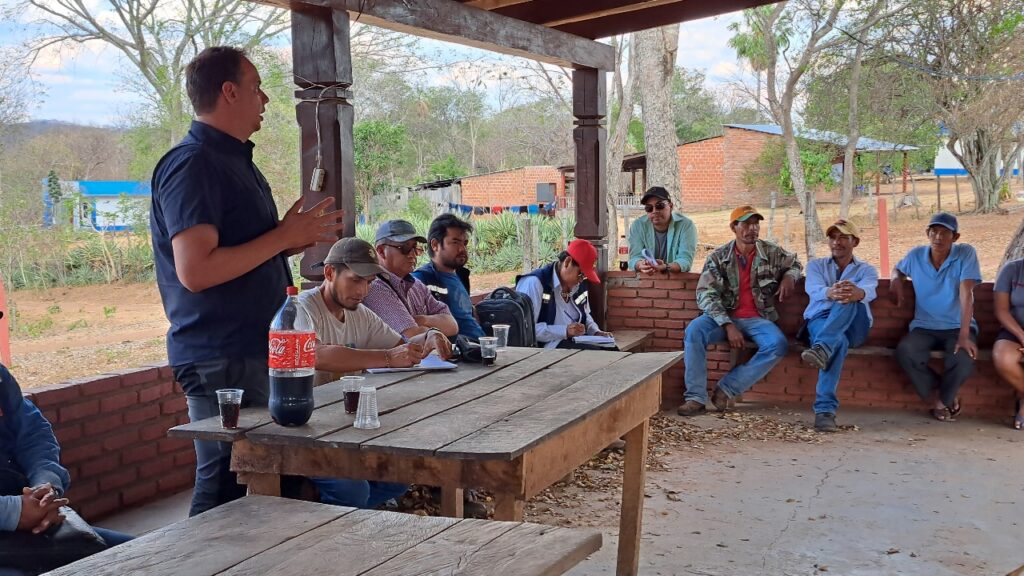Gobernación presta asistencia a pozos de agua de cinco comunidades de Lomerío 1 pozo 1