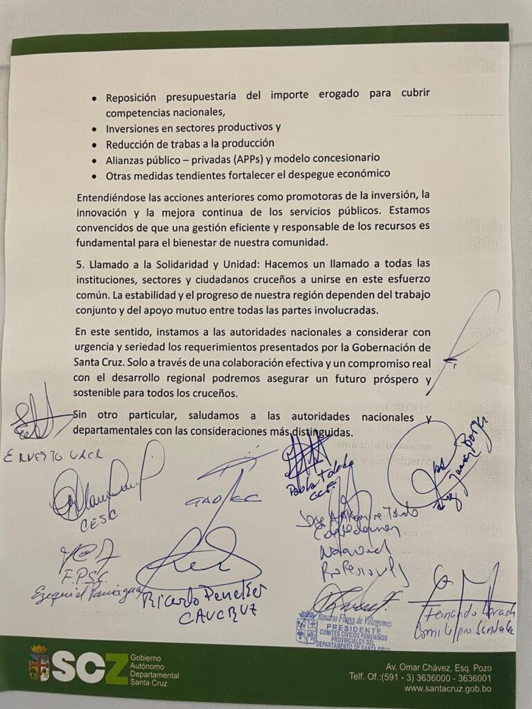 Gobernación: urge el pacto fiscal y reponer gastados en competencias nacionales para recuperar estabilidad financiera 2 DALE 4