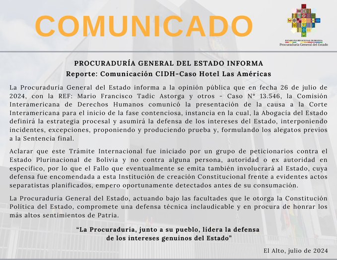 Garantizan defensa de los intereses del Estado en proceso por el Hotel Las Américas en la CorteIDH 1 Hotek