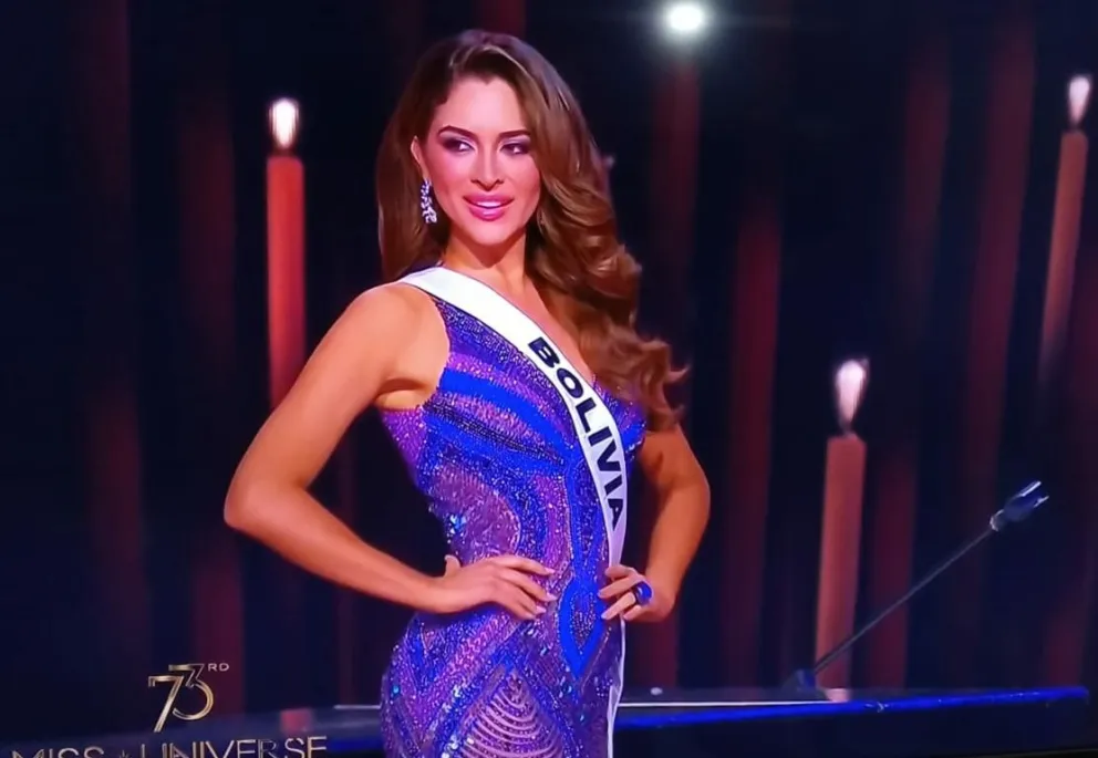 Juliana Barrientos, la boliviana en el top 12 del Miss Universo 2 julia 2