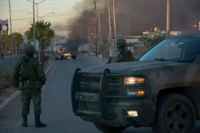 Qué significa que EE.UU. declare a los carteles mexicanos y al Tren de Aragua "organizaciones terroristas" 5 Operativo de seguridad en Sinaloa.
(FOTO: Juan Carlos Cruz/AFP vía Getty)