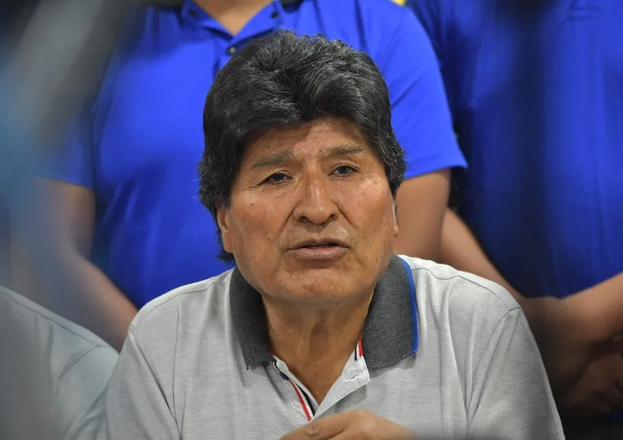 Evo Morales MAS