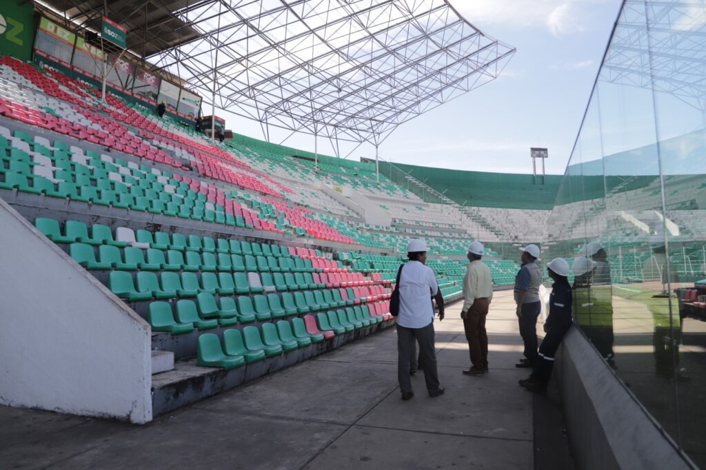 Desmontan el techado del estadio Ramón “Tahuichi” Aguilera 2 4c514a44 a2b7 4f30 9e06 d3456746540a 1