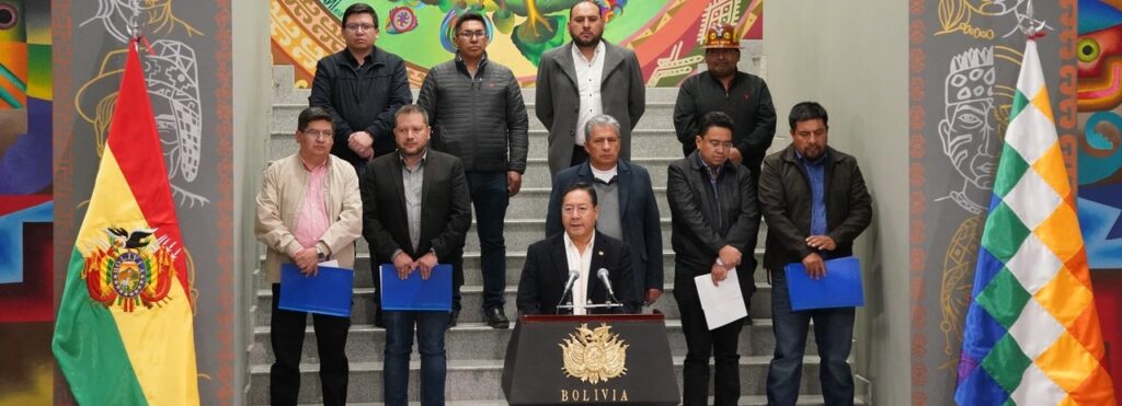 Luis Arce lanza medidas para garantizar abastecimiento de combustible y alimentos; YPFB dejará de usar activos virtuales 1 Arce 2