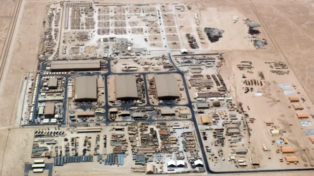 Irán lanza misiles contra la base militar de EEUU en Qatar en respuesta al ataque a sus instalaciones nucleares 3 La base aérea estadounidense de Al Udeid en Qatar.