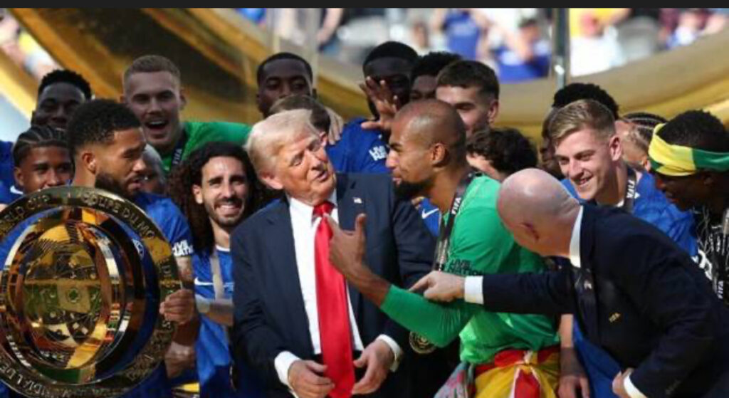 Donald Trump se roba el show en la premiación del Mundial de Clubes: se quedó a festejar con el Chelsea 1 IMG 8033