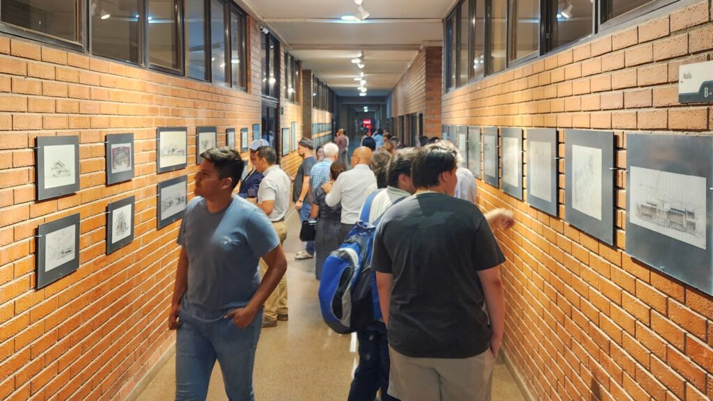 La Galería UPSA se inaugura y abre sus puertas con la exposición del arquitecto Guido Bravo 1 upsa 2