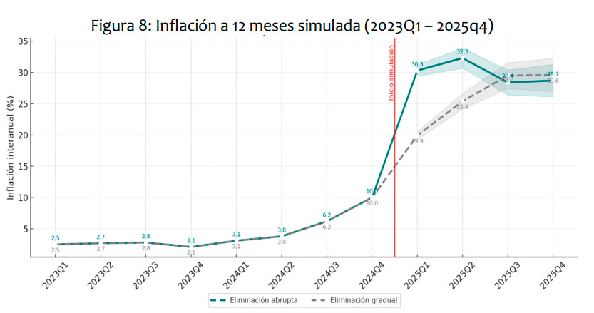 Estudio simuló el impacto de eliminar el subsidio a los carburantes: ¿shock o gradualidad? 1 estudio inflacion 149